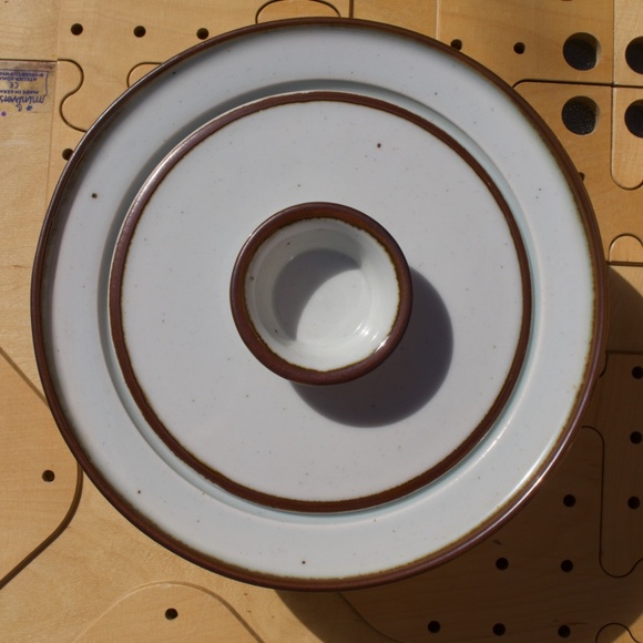 Dansk Design Denmark Midcentury Brown Mist 1.75QT Casserole W/ Lid - Picture 3 of 16